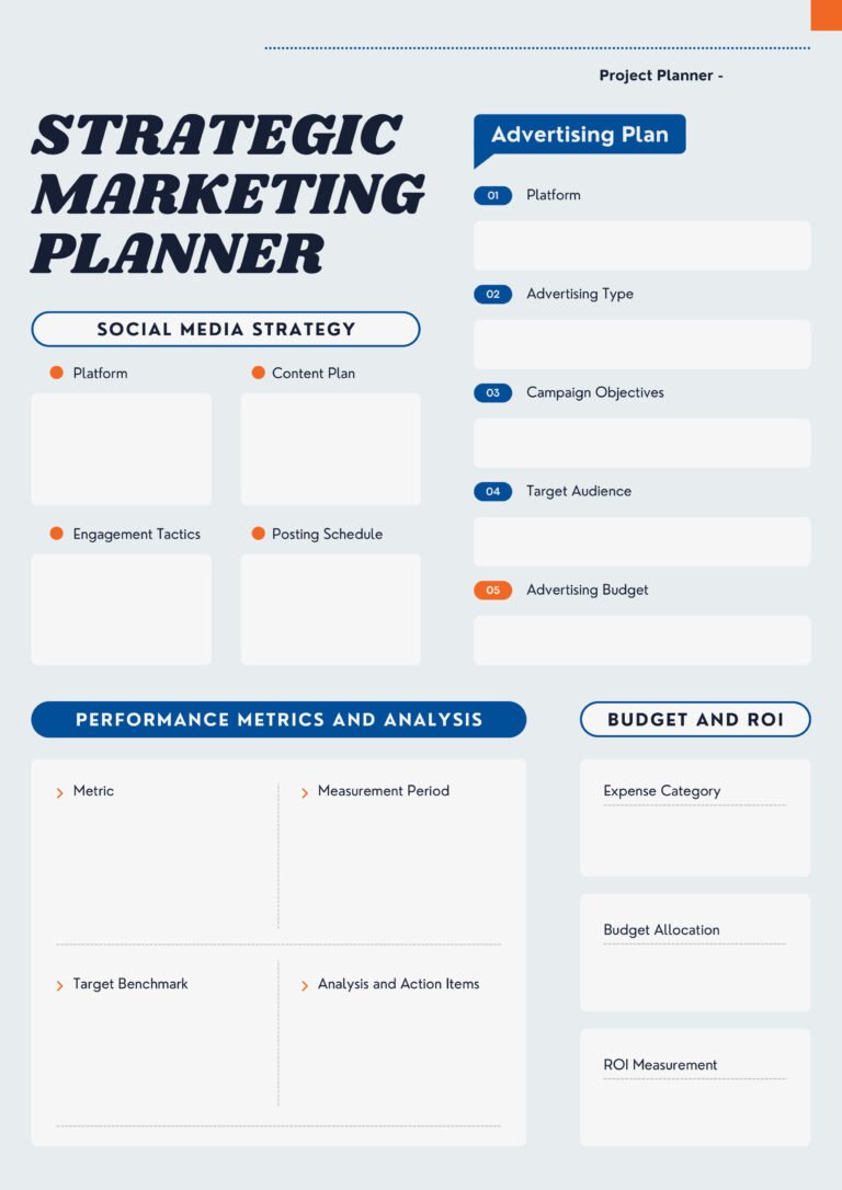 Strategic Marketing Planner