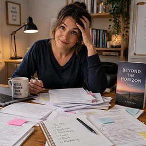 First-time author preparing a manuscript for self-publishing