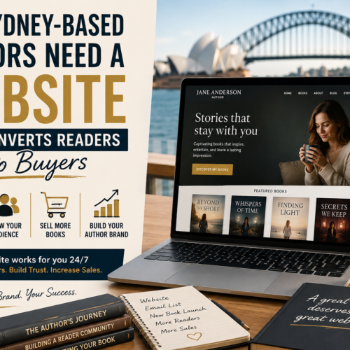 Why Sydney-Based Authors Need a Website That Converts Readers into Buyers