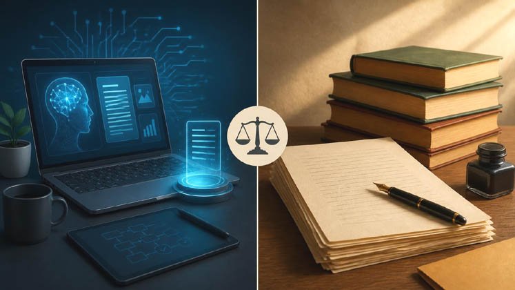 AI v Traditional publishing: the pros and the cons